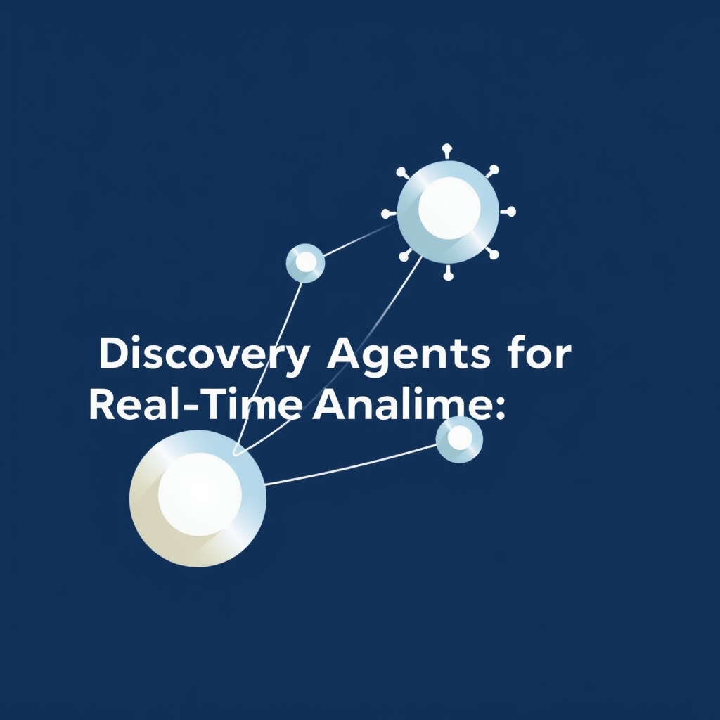 Multi-agent AI system analyzing real-time data streams