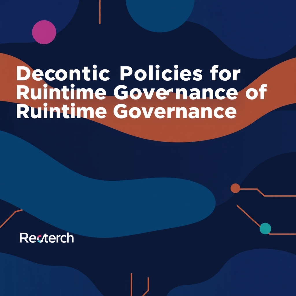 AI governance framework for autonomous agent systems