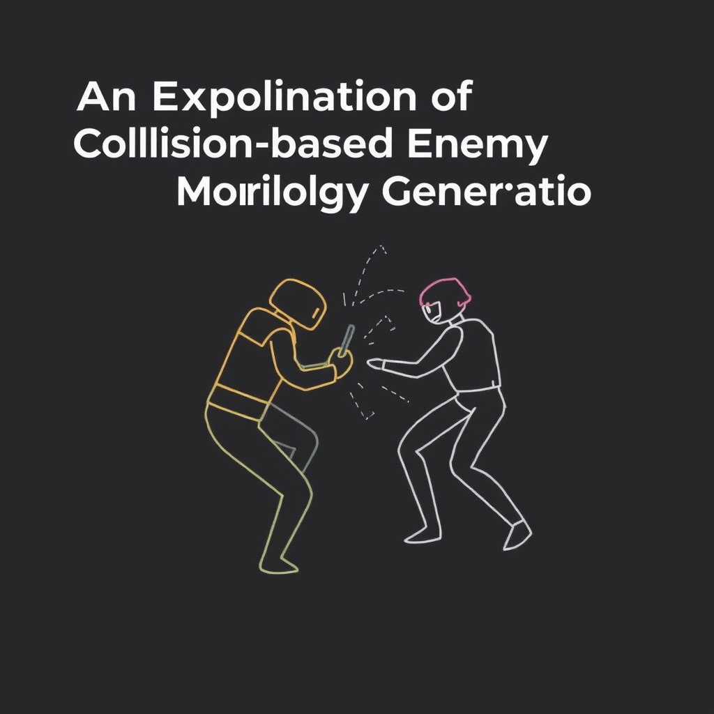 Digital enemy character morphology designs generated by AI