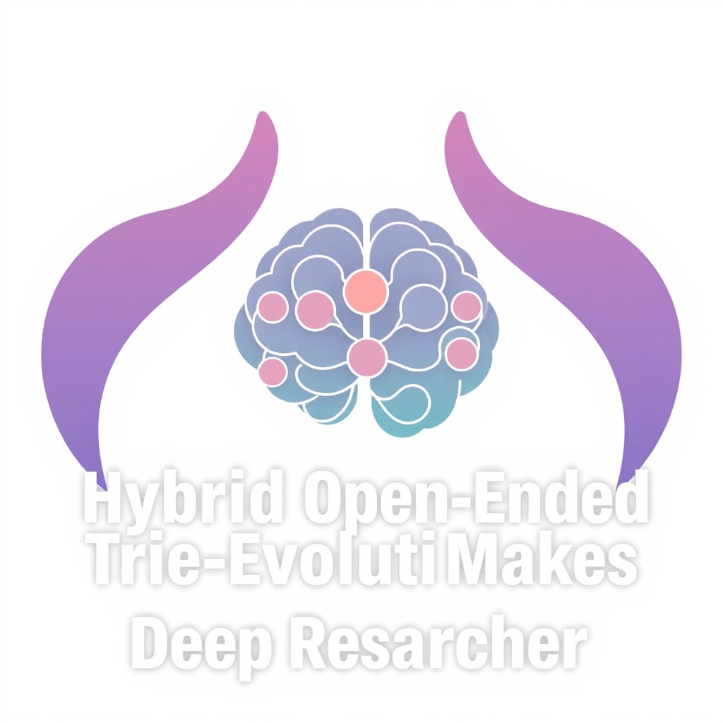 AI agent conducting autonomous research evolution
