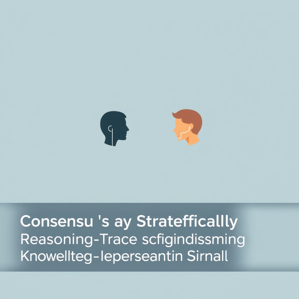 Multi-agent AI systems showing disagreement patterns and reasoning traces