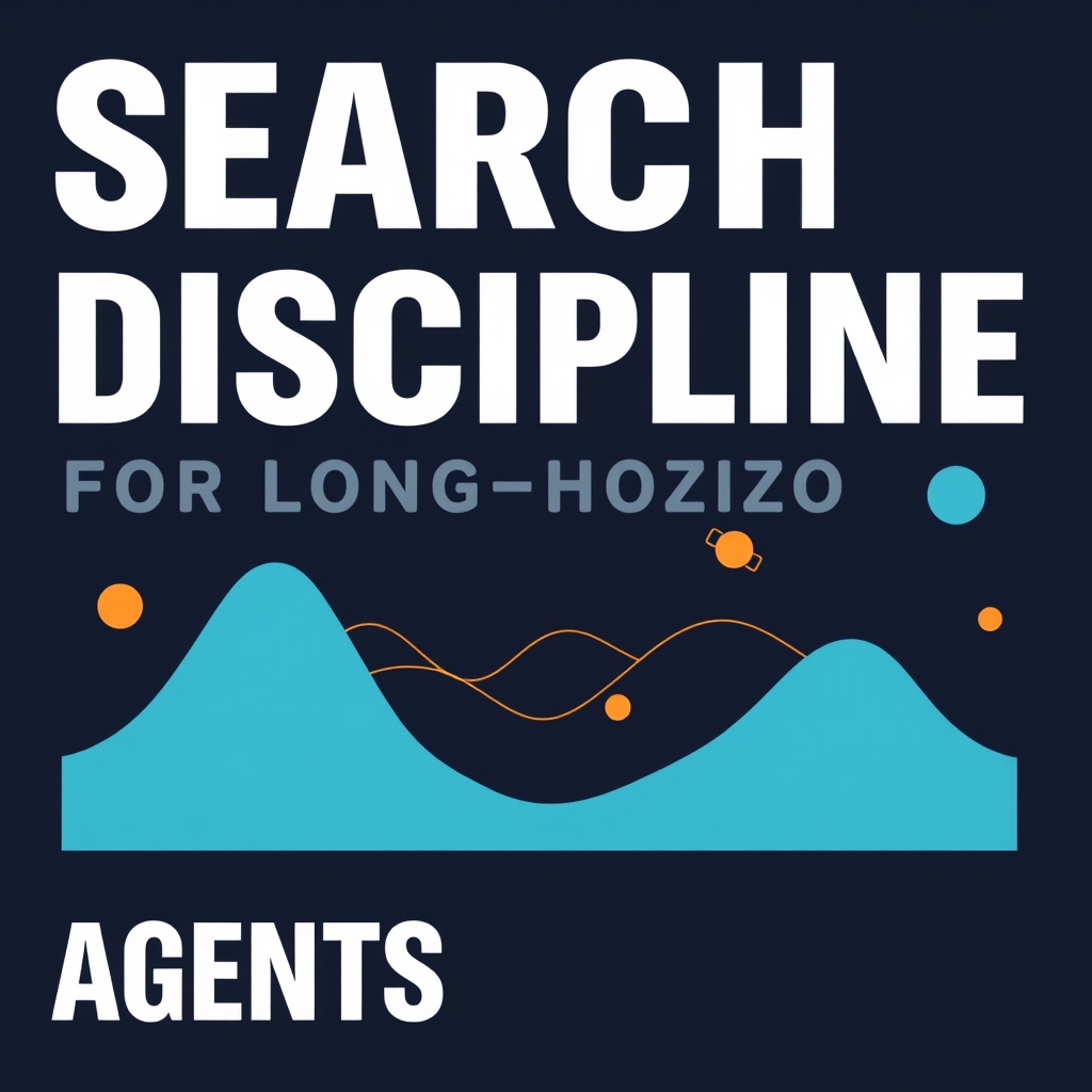 AI research agent selecting scientific candidates with metrics