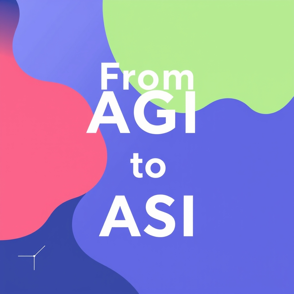 AI development progression from AGI to superintelligence