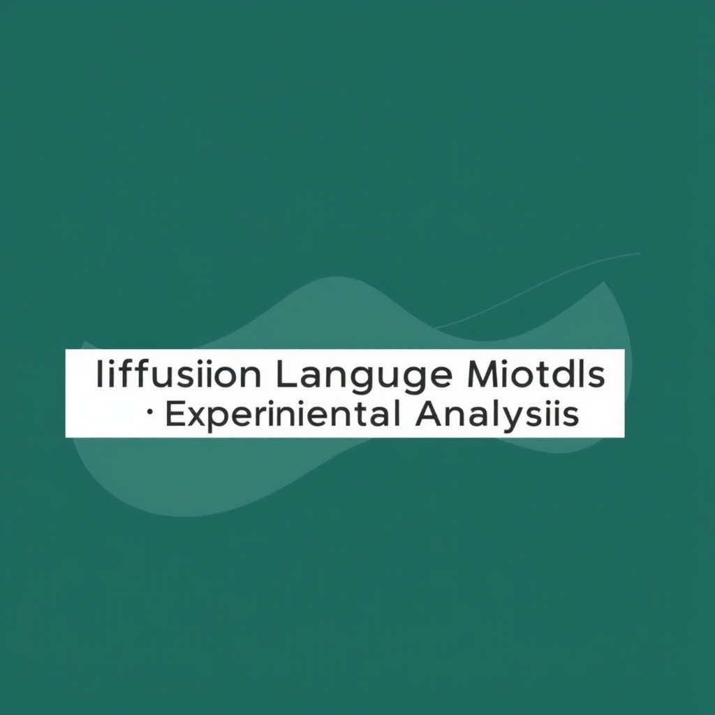 Diffusion language model architecture diagram