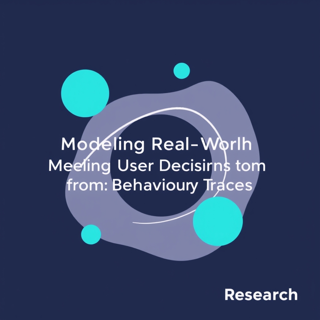 User behavior data analysis and decision modeling visualization